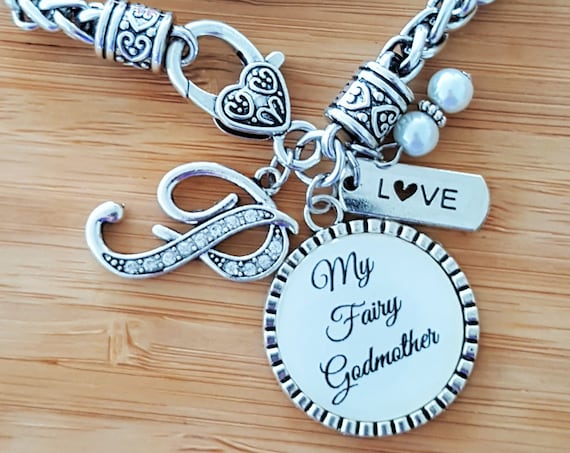 Godmother Gift / Gift for Godmother / GODMOTHER GIFT / GODMOTHER Bracelet / Christening Gift for Godmother / Godmother Baptism Gift