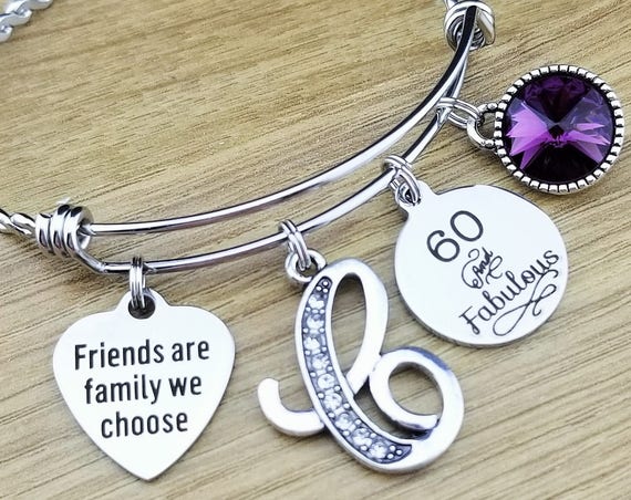 60 Birthday Gifts 60th Birthday Gift Birthday Gift Birthday Gifts for Her Birthday Gift for Friend Birthday Gifts for Bestfriend 60 Fabulous