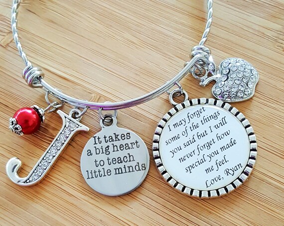 Teacher Appreciation Gift Teacher Gifts Teacher Bracelet Daycare Provider Gift Daycare Gift Babysitter Gift Gift for Babysitter Nanny Gift