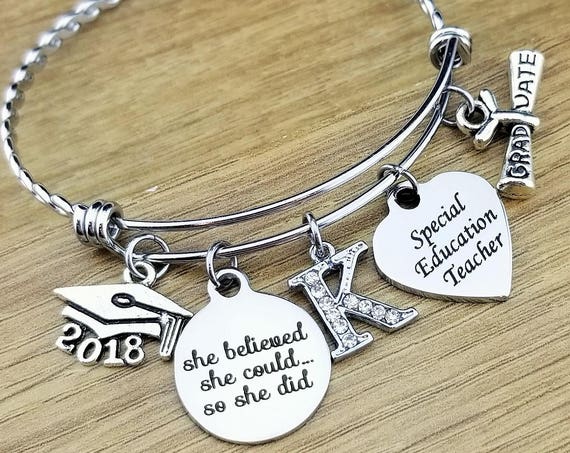 Special Education Teacher Gifts Special Ed Teacher Gifts Teacher Graduation Gift College Graduation Gift for Her Senior 2018 Senior Gifts