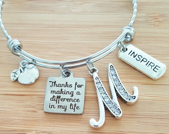 Teacher Appreciation Gift Teacher Gifts Teacher Bracelet Daycare Provider Gift Daycare Gift Babysitter Gift Gift for Babysitter Nanny Gift