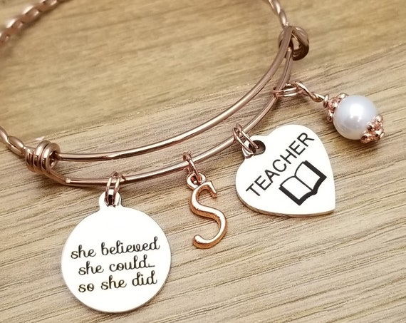 Rose Gold Teacher Gifts Teacher Graduation Gift College Graduation Gift for Her Graduation Gift for Daughter Senior 2018 Senior Gifts