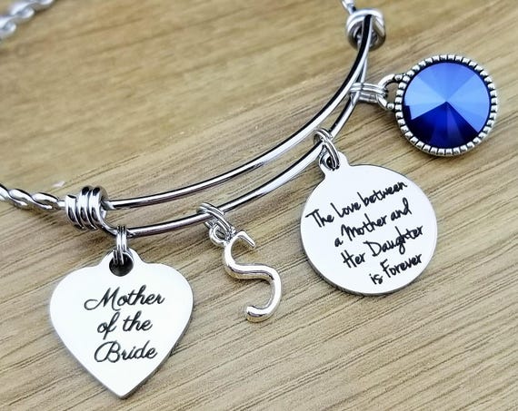 Mother of the Bride Gift Mother of the Bride Bracelet Mother of the Bride Gift From Daughter Mother of the Bride Jewelry The Love Between