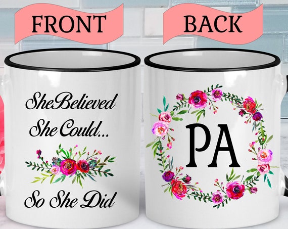 PA Mug PA Gifts PA Coffee Mug Physician Assistant Mug Physician Assistant Gifts Physician Assistant Graduation Gift Student Gift