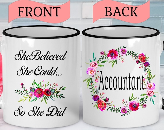 Accountant Mug Accountant Gift Accountant Coffee Cup Accounting Mug Graduation Gift for Accountant Accounting Ceramic Mug Accounting Gifts