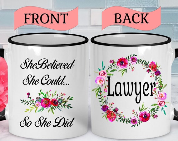 Lawyer Mug Law Mug Law School Graduation Gift Lawyer Graduation Gift Lawyer Gift Mug Attorney Mug Attorney Gift Lawyer Coffee Mug Coffee Cup