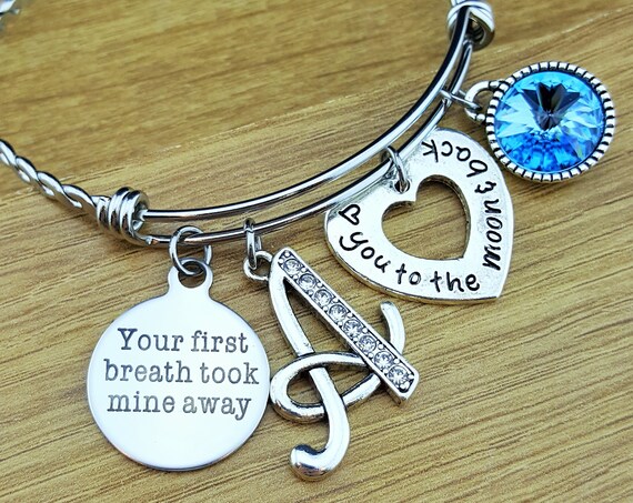 New Mom Gift New Mom Bracelet New Mom Jewelry Mothers Day Gift Mom Bracelet Mom Jewelry Bracelet for Mom Mother Bracelet Birthstone