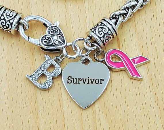 Breast Cancer Gifts Breast Cancer Bracelet Breast Cancer Awareness Breast Cancer Ribbon Breast Cancer Survivor Breast Cancer Jewelery