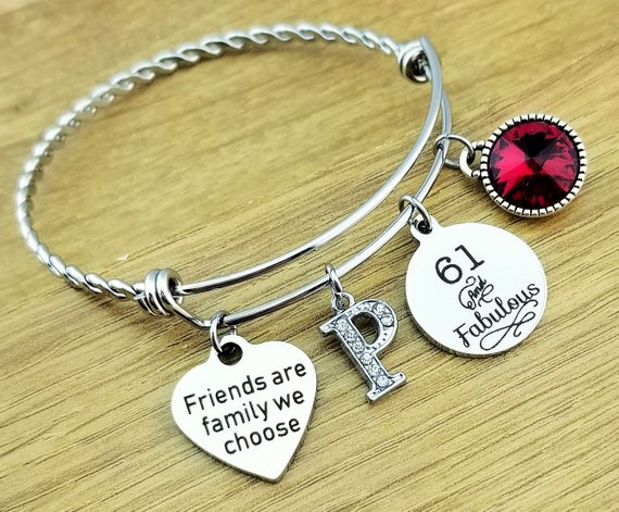 61st Birthday Gift Birthday Gifts for Her Birthday Gift for Friend Birthday Gifts for Bestfriend Birthday Gifts for Best Friend Friend Gift