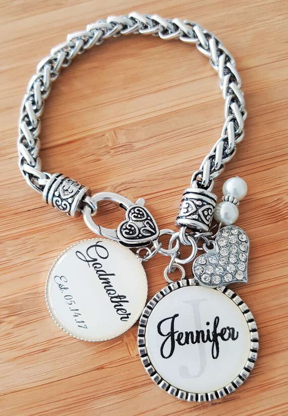 Godmother Gift / Gift for Godmother / GODMOTHER GIFT / GODMOTHER Bracelet / Christening Gift for Godmother / Godmother Baptism Gift