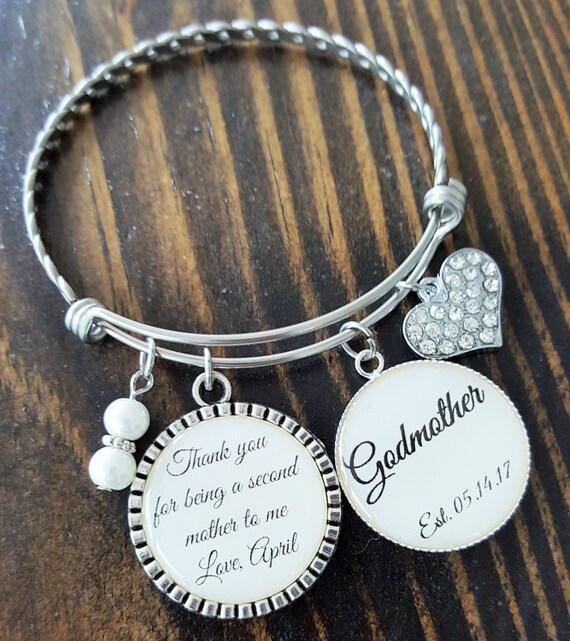 Godmother Gift / Gift for Godmother / GODMOTHER GIFT / GODMOTHER Bracelet / Christening Gift for Godmother / Godmother Baptism Gift