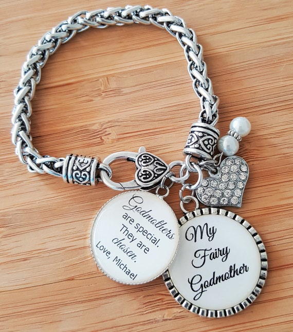 Godmother Gift / Gift for Godmother / GODMOTHER GIFT / GODMOTHER Bracelet / Christening Gift for Godmother / Godmother Baptism Gift