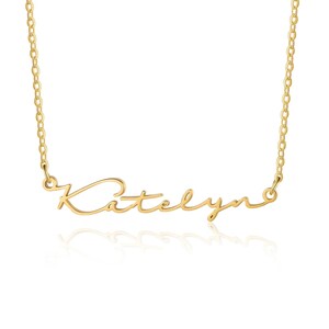 Script Name Necklace - Dainty Name Necklace - Minimalist Name Necklace - Personalized Jewelry - Custom Gift for Her - Personalized Necklace