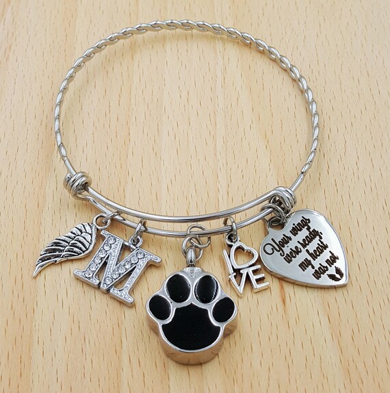 Pet Cremation Jewelry Pet Urn Jewelry Pet Memorial Bracelet Loss of Dog Bracelet Pet Loss Loss of Pet Gift Loss of Family Pet Gift Pet