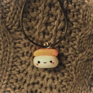 Salmon Sushi Necklace