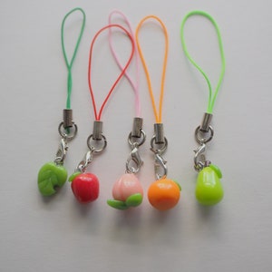 Fruit Phone Charms