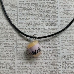 Bubble Tea Necklace