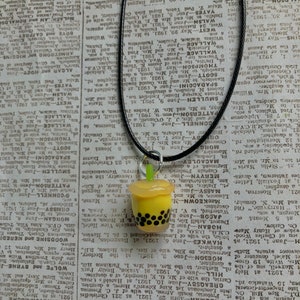 Bubble Tea Necklace