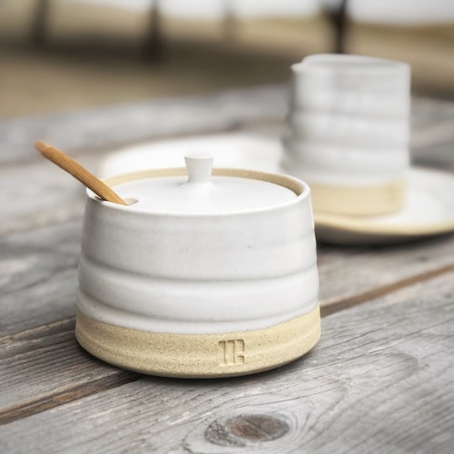 Salt Cellar Ceramic Salt Pig Ceramics Pottery Etsy