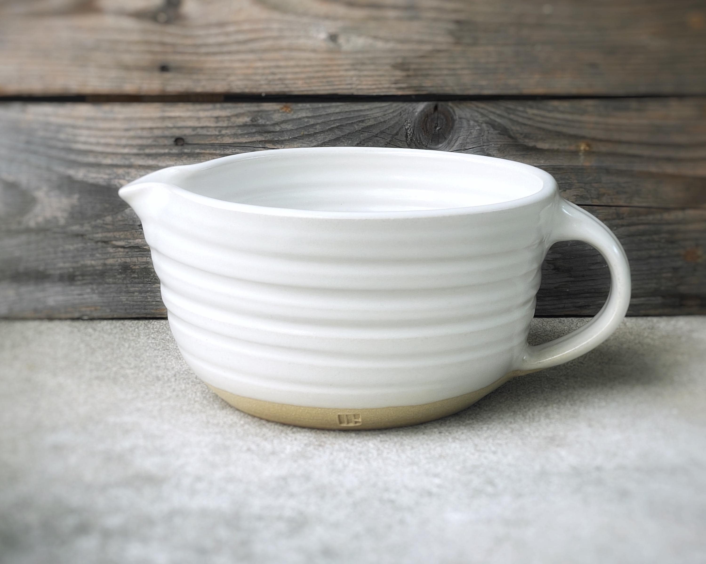 Mixing Bowl or Batter Bowl - Handmade Farmhouse Pottery
