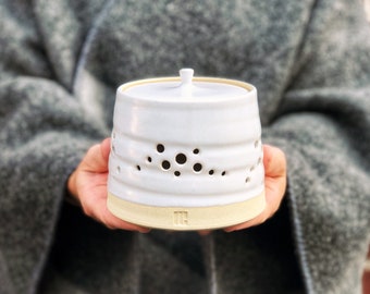 Garlic Keeper - ręcznie robiona ceramika wiejska