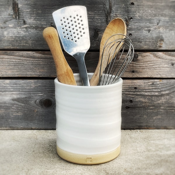 Utensil Crock Etsy