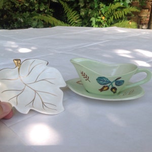 Vintage carltonware dish and jug