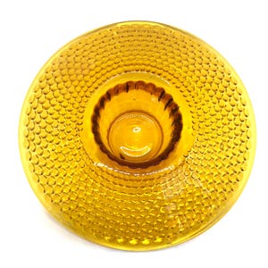 Vintage Glas Kerze Teelichthalter