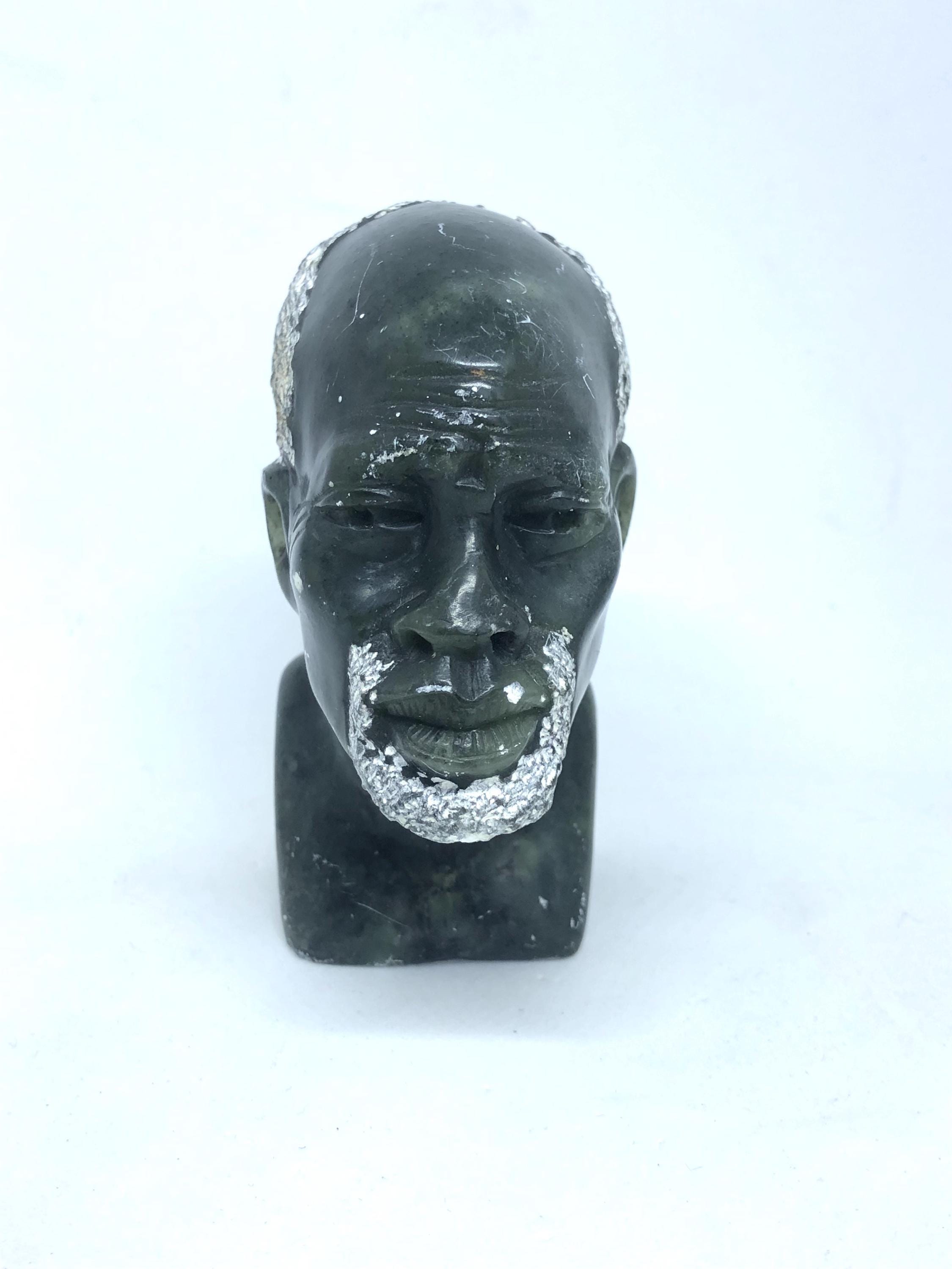 African man sculpture  handcarved