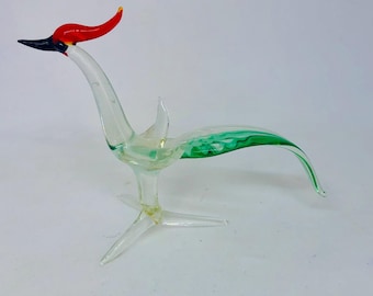 glazen vogelornament handgemaakt