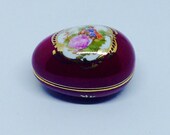 Limoges china egg trinket box