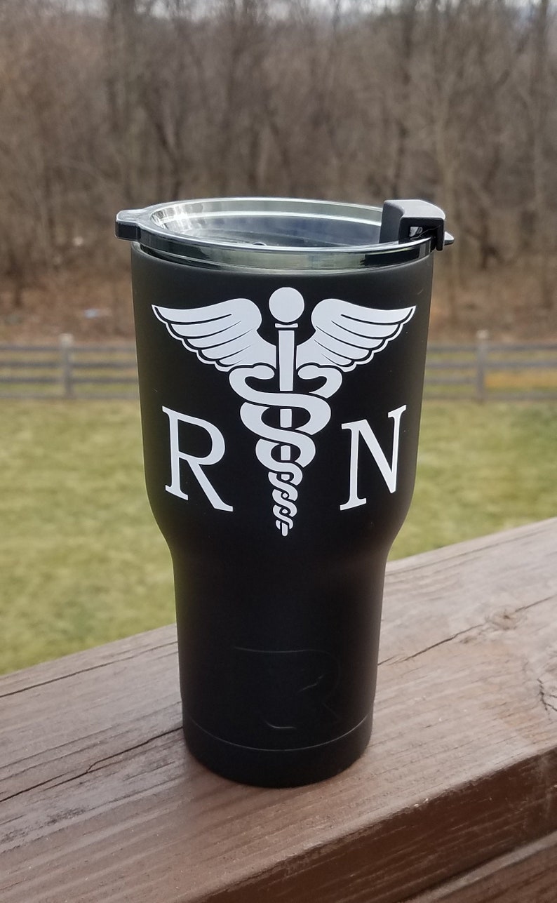 RN Tumbler / Medical Tumbler / Nurse Tumbler / RTIC Tumbler 20 Etsy