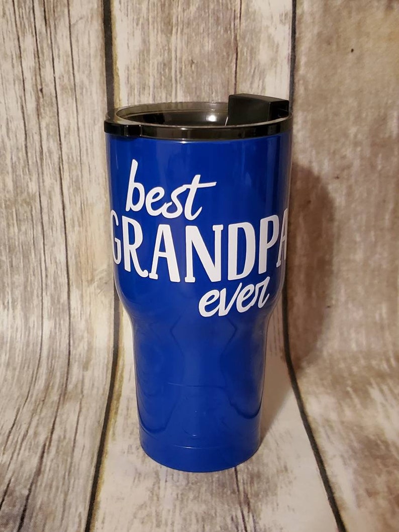 Best Grandpa Ever Tumbler / Grandpa Gift / Grandfather Gift / Etsy