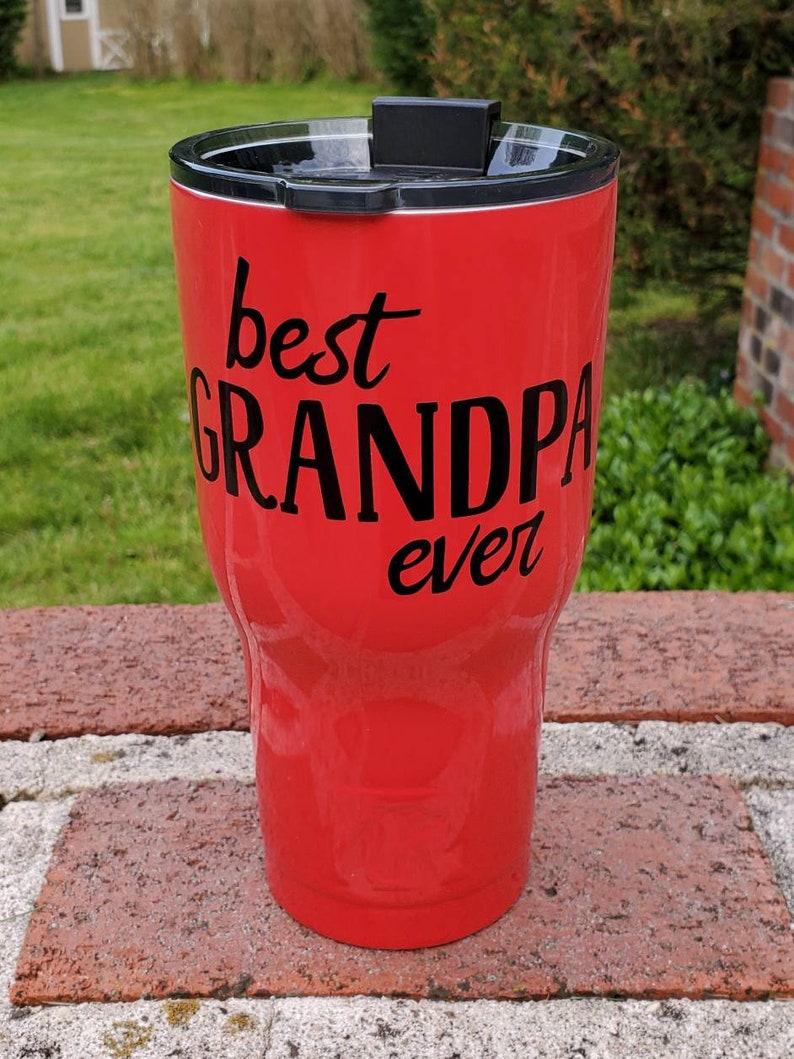 Best Grandpa Ever Tumbler / Grandpa Gift / Grandfather Gift / Etsy