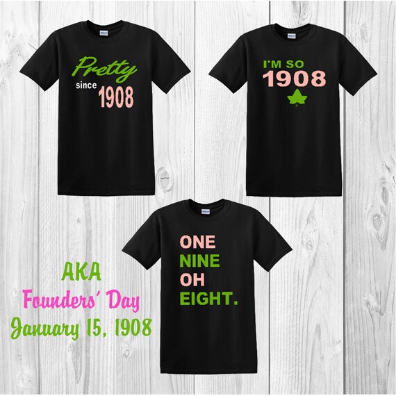 aka founders day shirts