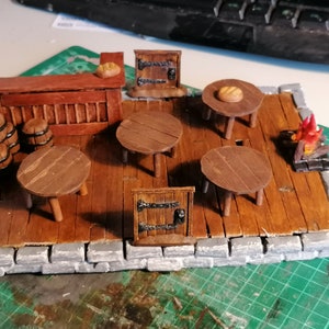 Tabletop Tavern set for Roleplaying Games.