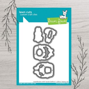 Lawn Fawn Die Cuts/Lawn Fawn Easter Before n Afters/Card Making