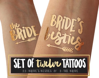 Tattoo stickers / body stickers / bachelorette / body jewelery / gold body stickers / flash paper tattoos