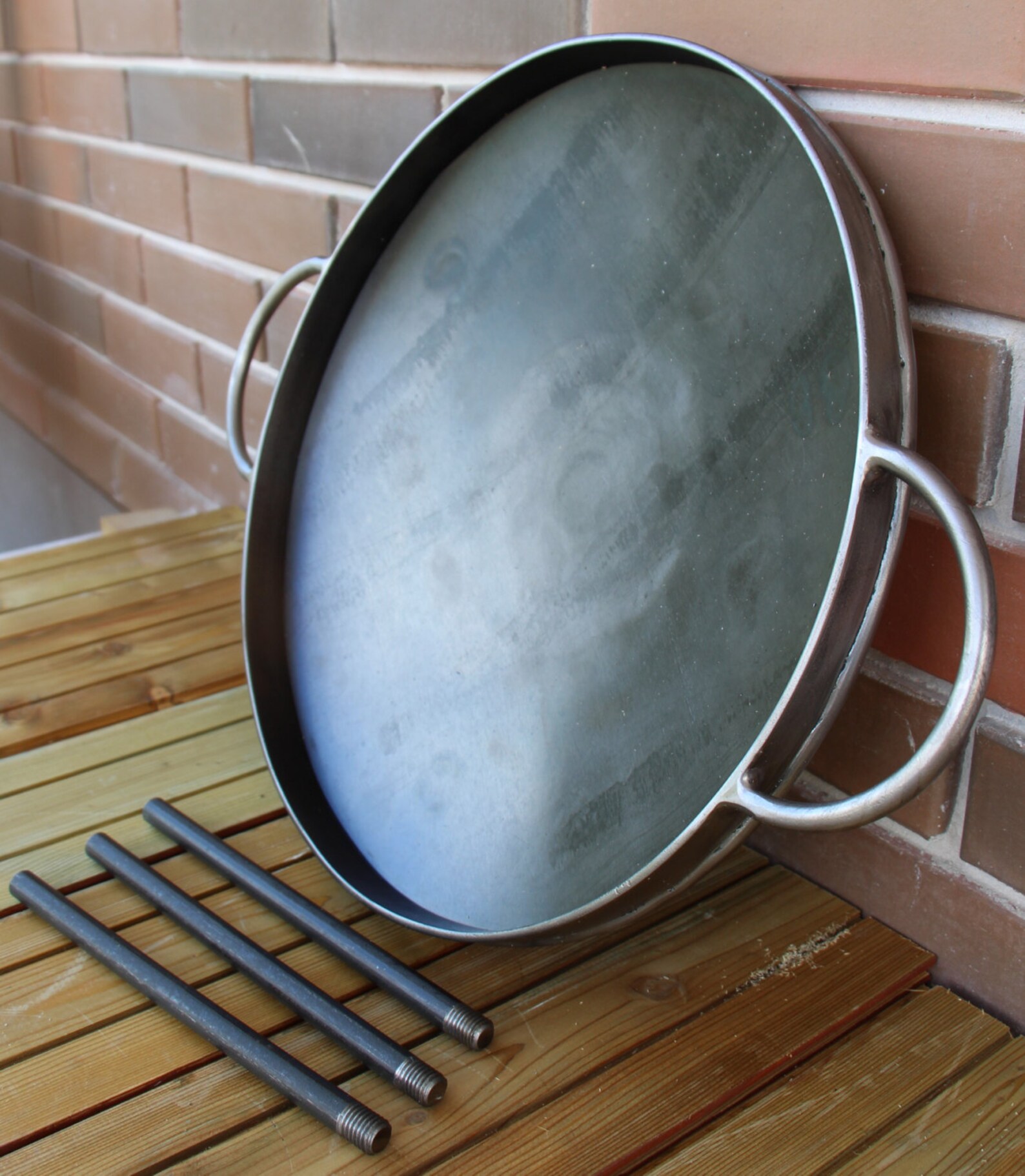 Camp fire Skillet Etsy