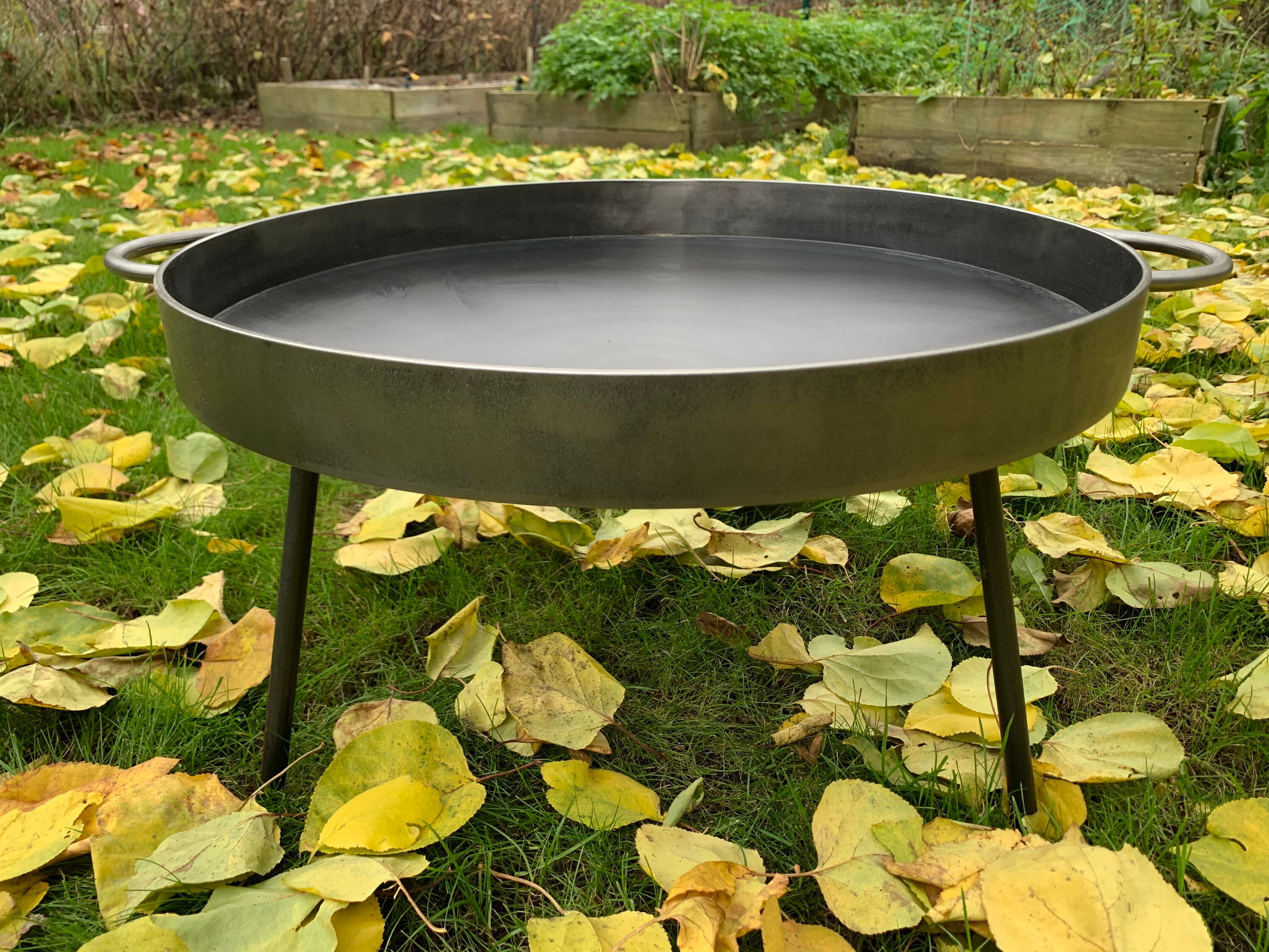 Camp fire Skillet 20'' without lid Etsy