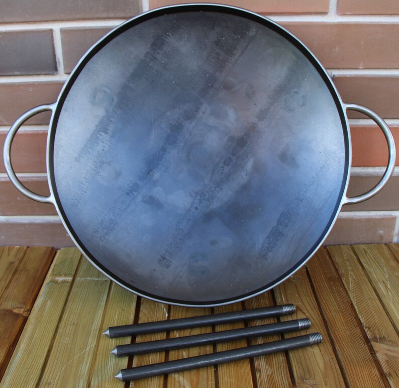 Camp fire Skillet Etsy
