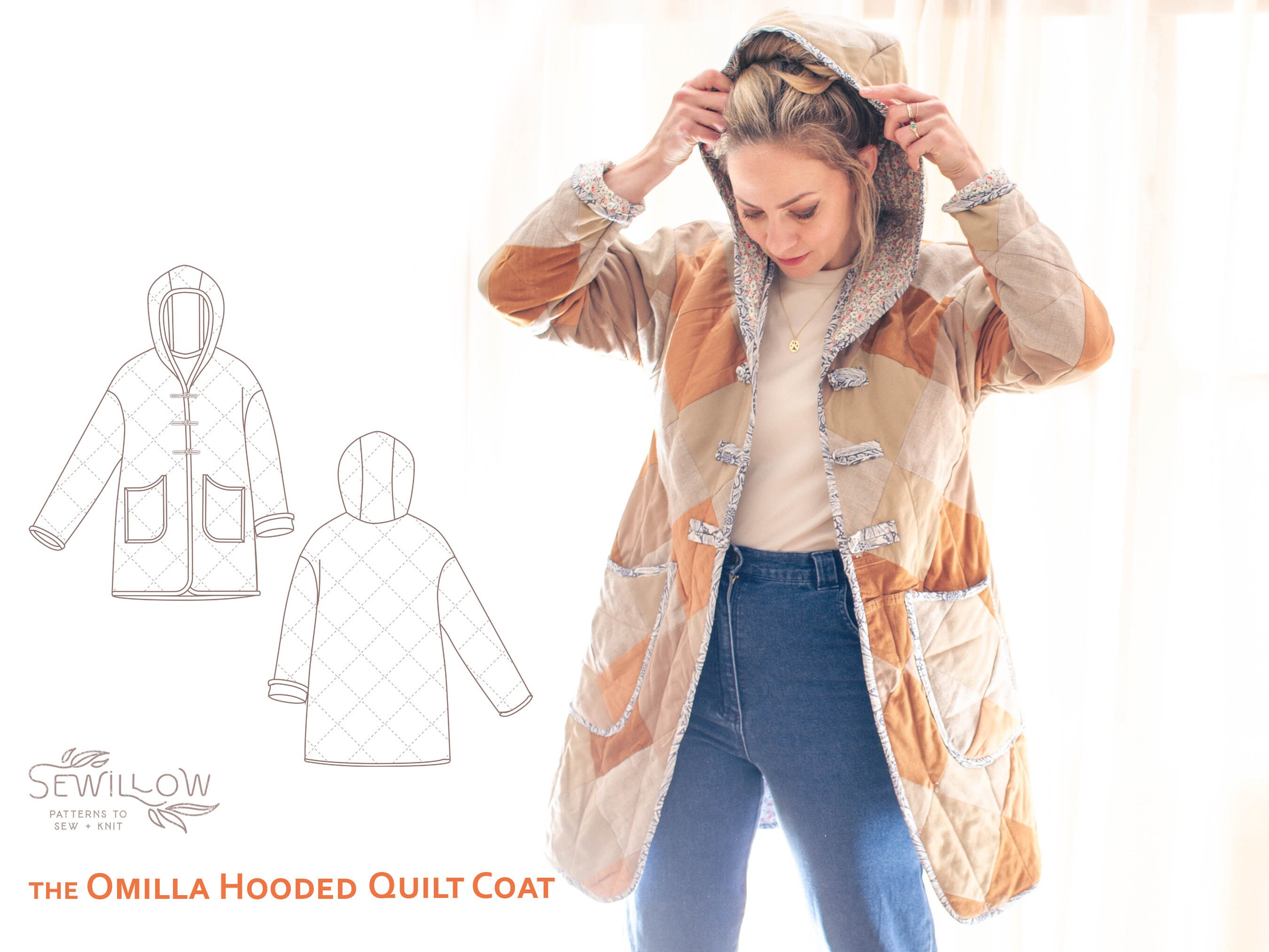 Quilt Coat With Hood - Etsy Quilt Coat With Hood - Etsy