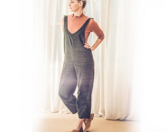 Scilla Jumpsuit Sewing Pattern: UK Sizes 6-24 (PDF Download)