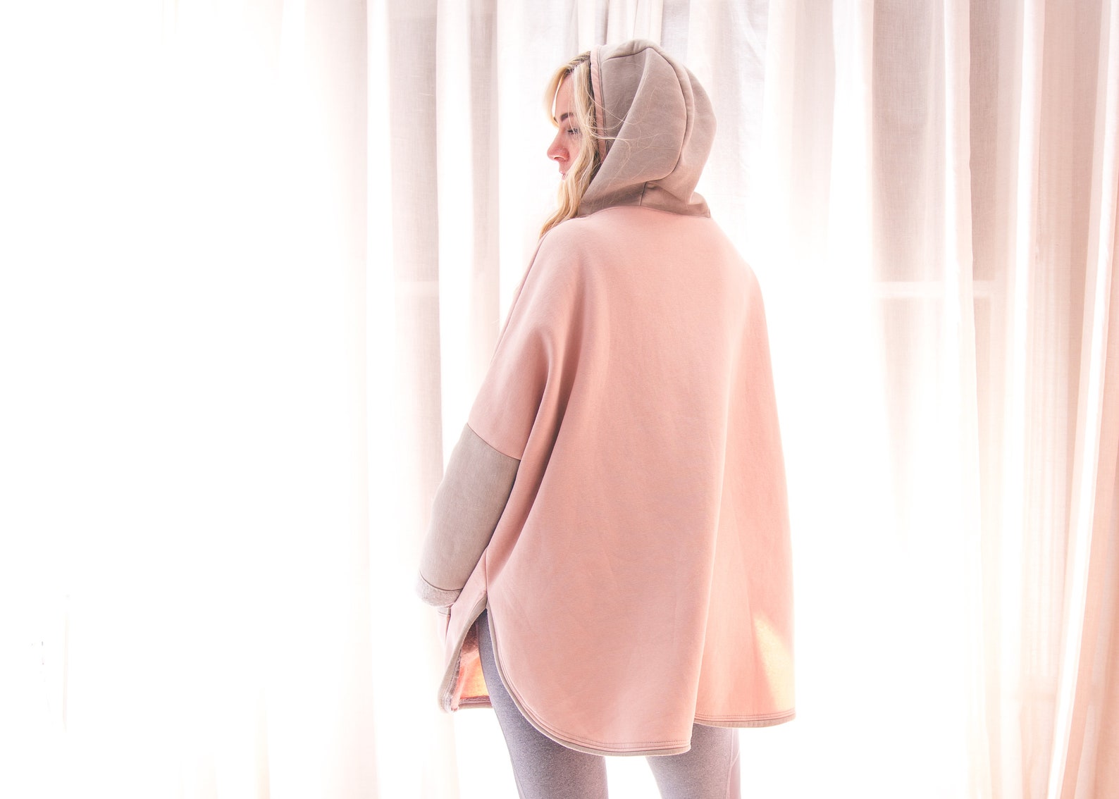 Yoga Cover up Digital Sewing Pattern Oversized Sweatshirt Etsy