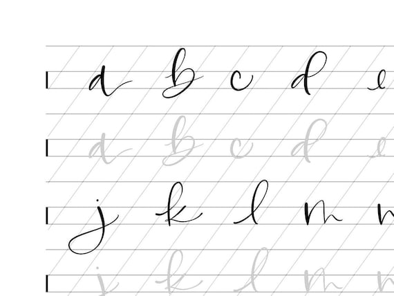 Kalligraphie Schreibstile