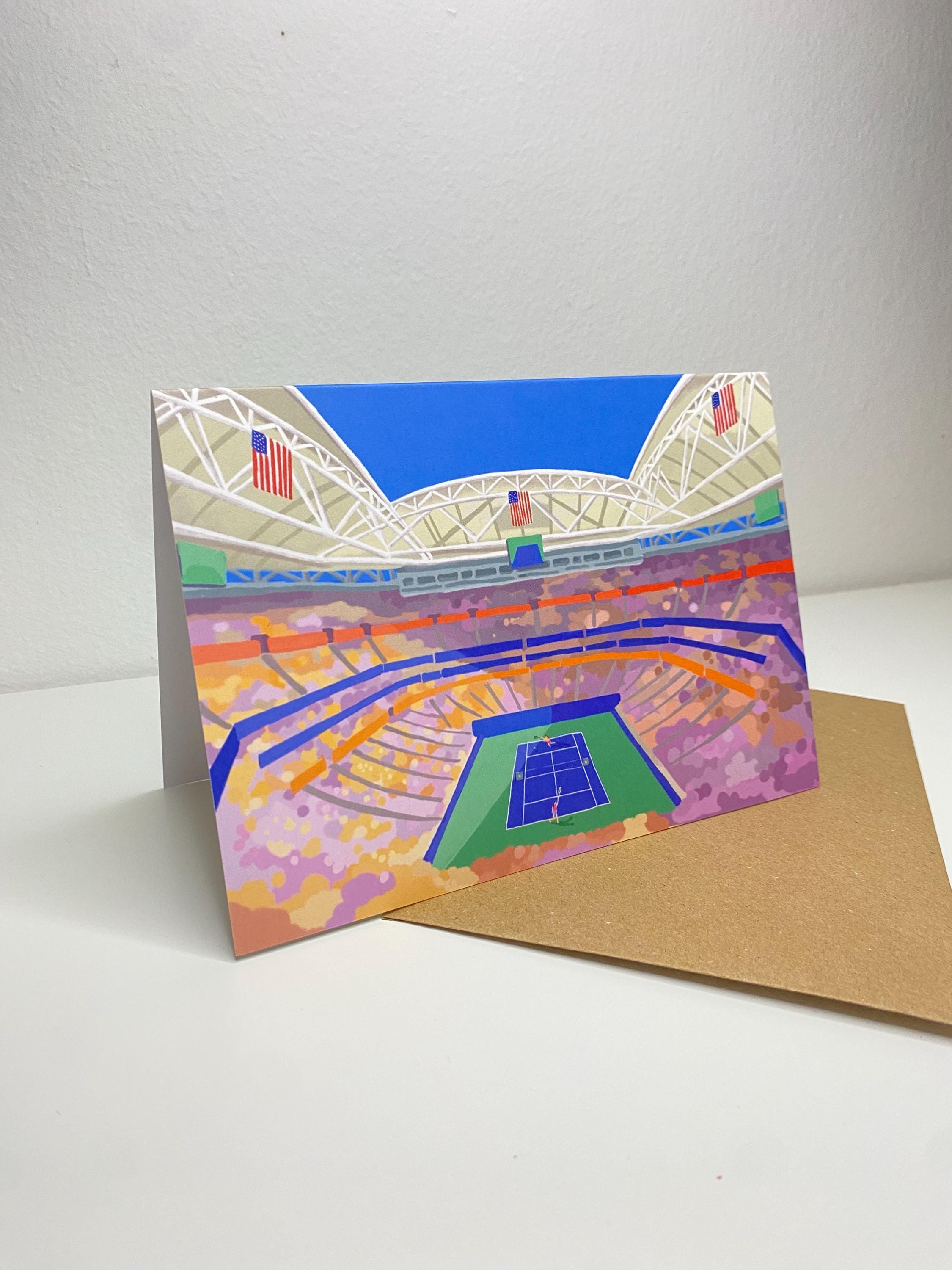 Us Open Tennis Postcard - Etsy
