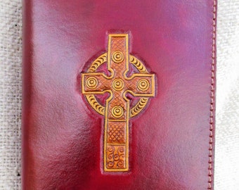 Funda de cuero para Breviario (Liturgia de las Horas) o Biblia