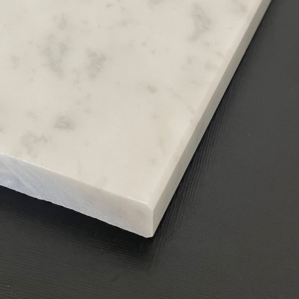 MarbleObject Italian White Carrara Marble Window Sill Polished