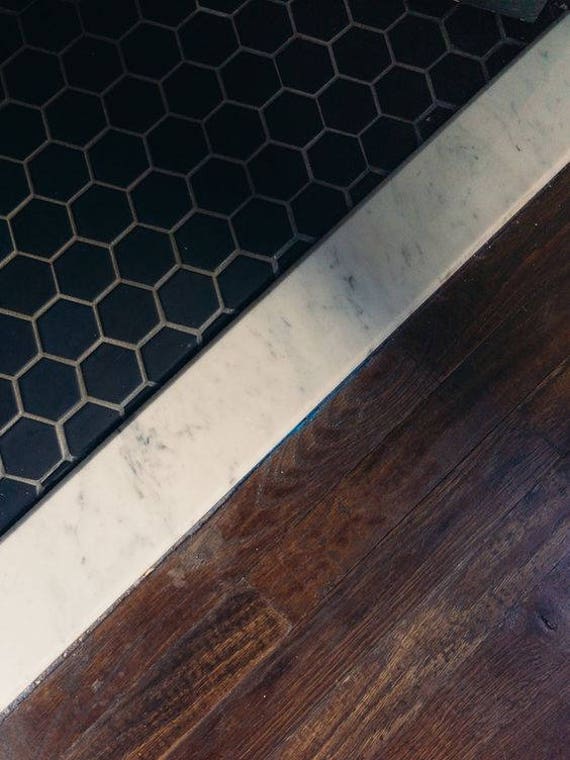 White Carrara Marble Saddle 4 X36 Marble Threshold Etsy