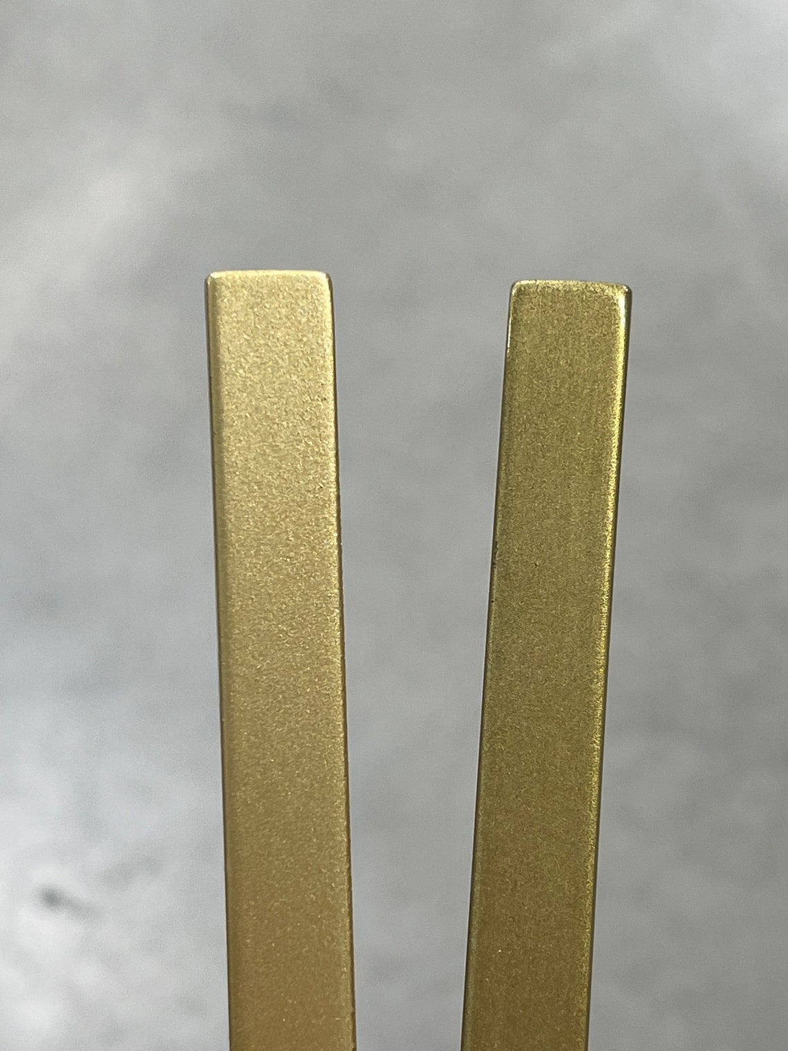 Gold / Brass Pencil Liners Polished for DIY Art Projects Etsy